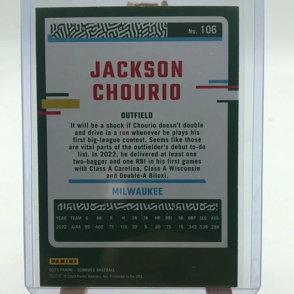 Jackson Chourio - Picture 2 of 2